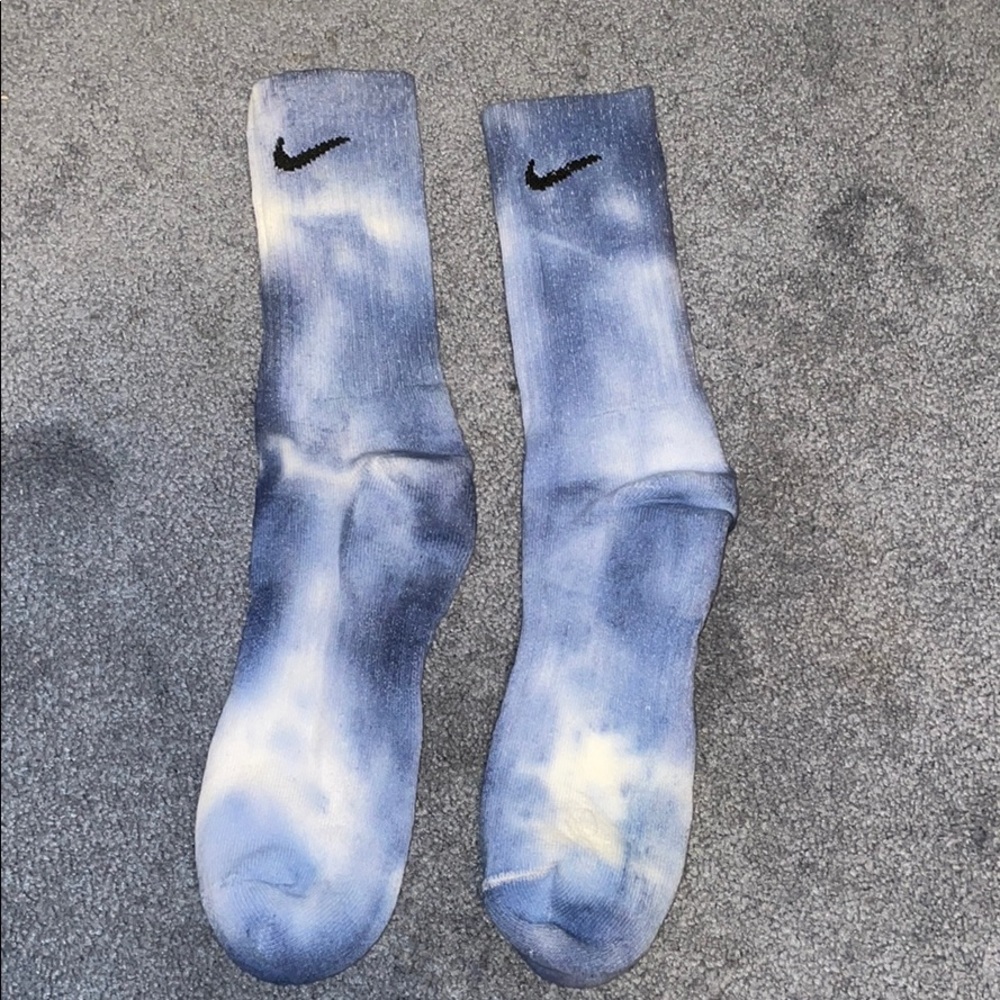 tie-dye Nike crew socks